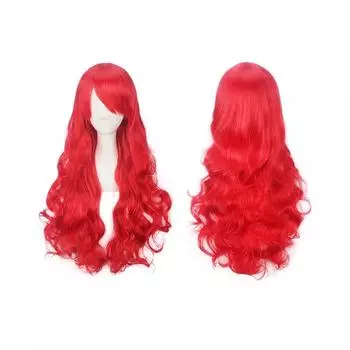 Детские разноцветные парики для косплея, длинные волосы для косплея на Рождество, синтетические волосы