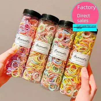 Детские резинки для волос, подходящие для детей: Мягкие эластичные повязки на голову для девочек spring color 50 pieces