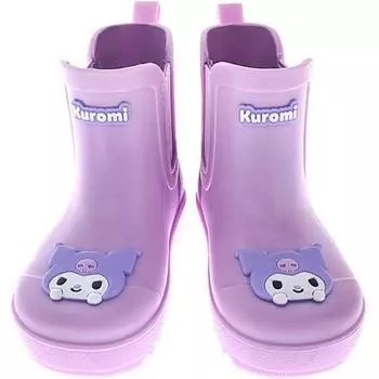 Детские резиновые сапоги из ПВХ Kuromi Pakkom от Sanrio MBHKB10009, популярный персонаж в Корее