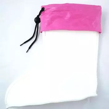 Детские резиновые сапоги, съемные зимние термоноски, чехол 23 красный