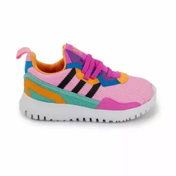 Детские розовые спортивные низкие кеды унисекс ADIDAS