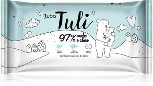 детские салфетки TU прозрачный