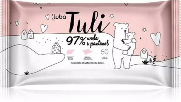 детские салфетки TU прозрачный