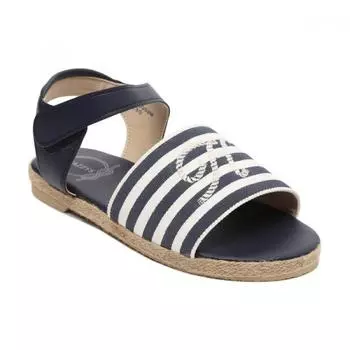 Детские сандалии-эспадрильи Hazzys в полоску Hum60uq52m Nv 190