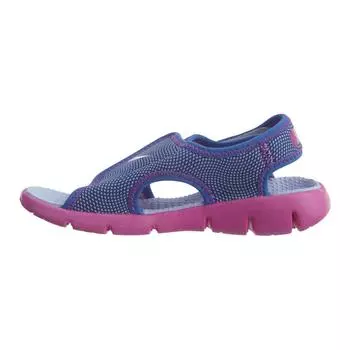 Детские сандалии Nike Sunray Adjust 4 PS Hydrangeas Синий Огненно-Розовый 386520-504 28