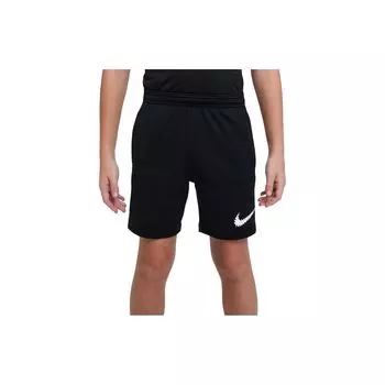 Детские шорты на шнурке с принтом логотипа Nike Dri-Fit Trophy 23, черные DX5413-010 S
