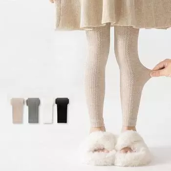 Детские штаны для девочек, трикотажные леггинсы для девочек, колготки однотонные, детские брюки, колготки для детей, весна-лето S(3-5y) хаки