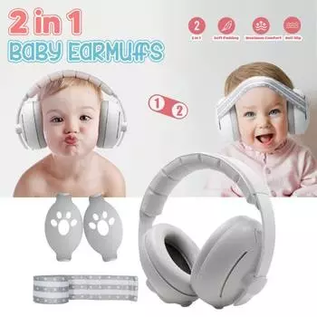 Детские шумоподавляющие наушники с регулируемым оголовьем, дружественные к коже, дышащие, сверхлегкие, шумоподавляющие детские наушники розовый