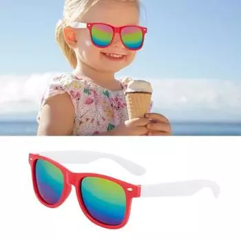 Детские солнцезащитные очки унисекс с градиентными цветными линзами, анти-УФ-блокировка, защита от солнечного света, ясное зрение, реквизит для фотосессии, отдых на открытом воздухе, пляжный бассейн