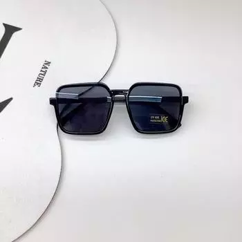 Детские солнцезащитные очки в винтажной коробке, модные тенденции для мальчиков и девочек, защита от ультрафиолета, стильная одежда, солнцезащитные очки