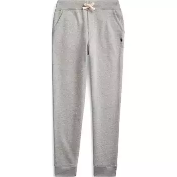 Детские спортивные брюки Polo Ralph Lauren с вышитым логотипом, завязками на манжетах, трикотажем 323720897-004 XL