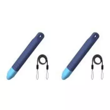 Детские стилусы, цифровые карандаши с защитой от скатывания для iPad для Amazon Fire Kids(синий