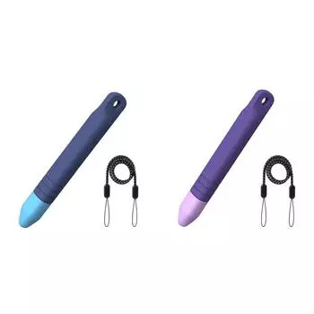 Детские стилусы, цифровые карандаши с защитой от скатывания для iPad для Amazon Fire Kids(синий