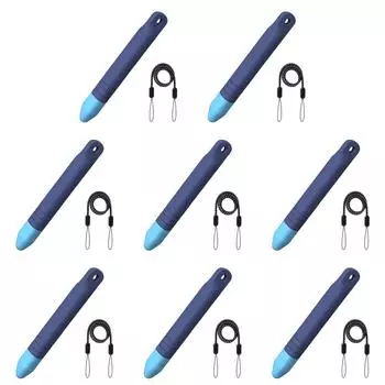 Детские стилусы, цифровые карандаши с защитой от скатывания для iPad для Amazon Fire Kids(синий