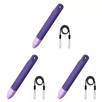 Детские стилусы Стилус с защитой от качения для iPad для Amazon Fire Kids(фиолетовый)