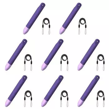 Детские стилусы Стилус с защитой от качения для iPad для Amazon Fire Kids(фиолетовый)