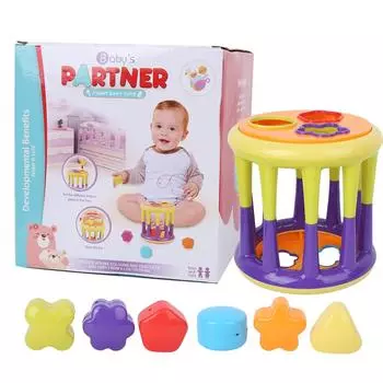 Детские строительные блоки, детские геометрические фигуры, блоки, головоломка, игрушка для раннего развития № 314