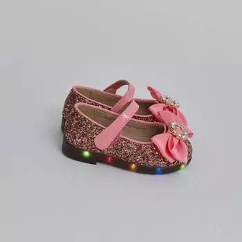 Детские светодиодные блестки для девочек Baby Jam Flat Pink-Y911 140