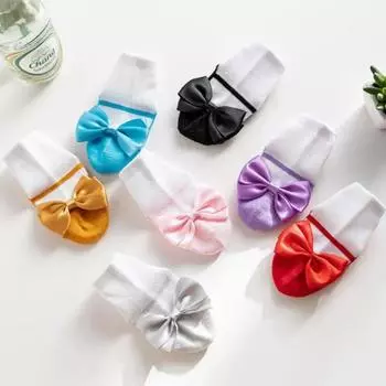 Детские танцевальные носки 0-2 года весна летние детские нескользящие носки-лодочки для девочек балетные танцевальные носки S фиолетовый