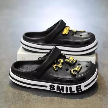 Детские тапочки Тапочки для купания в помещении для мальчиков Crocs Size 29,Foot Length:18cm белый