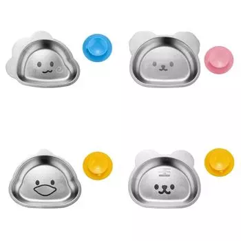 Детские тарелки, детские подносы для ужина, детские контейнеры для еды с героями мультфильмов, нержавеющая сталь для детского ресторана 2