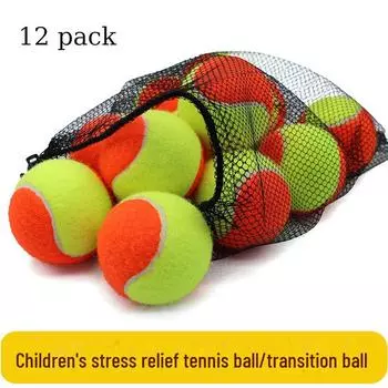 Детские теннисные мячи без давления Transition - Мягкий цвет для тренировок и занятий Rubber