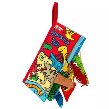 Детские тканевые книги, мягкие мятые книги для младенцев, развивающие интерактивные игрушки для малышей, подарки для маленьких девочек и мальчиков 22x12x4cm