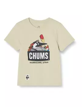 Детские топы River Guide Booby Greige KM [Chums] Детская футболка