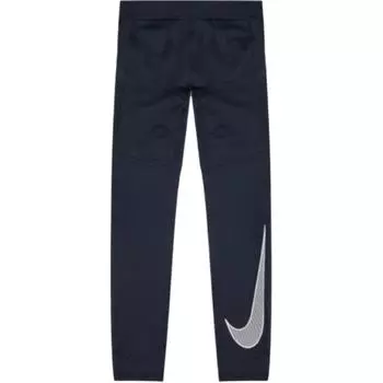 Детские тренировочные брюки Nike Dri-Fit Pro Quick-Dry Simple Bottoms Black White HF4364-010 L