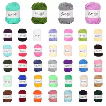 Детские трикотажные хлопчатобумажные веревки для вязания одеяла крючком из чистой хлопчатобумажной пряжи #31