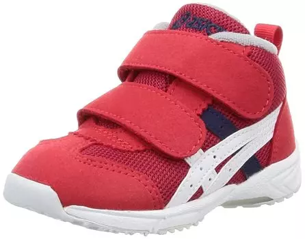 Детские туфли Mid Cut 282 см [Sukusuku] Красный/Белый 15.0