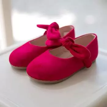 Детские туфли на плоской подошве Fiona для девочек Baby Jam, красный-BB272 120