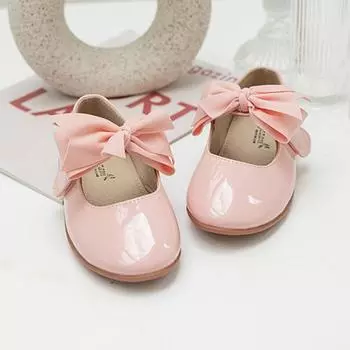 Детские туфли на плоской подошве с лентой Vivien для девочек Baby Jam, розовые-Y788 130