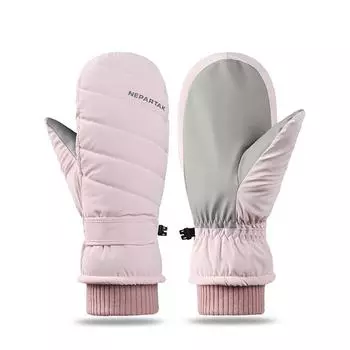 Детские уличные лыжные перчатки, велосипедные перчатки, зимние теплые перчатки для альпинизма, водонепроницаемые