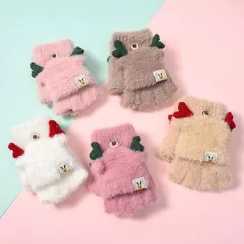Детские варежки Детские перчатки Плюшевые варежки
