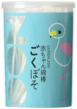 Детские ватные палочки Cotton ZOO, 200 упаковок по 3 шт. в наборе