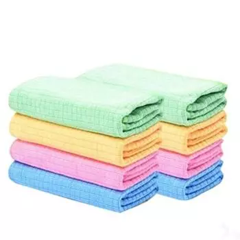 Детские влажные салфетки для лица, упаковка из 10 многоразовых сверхмягких влажных салфеток для новорожденных One Size