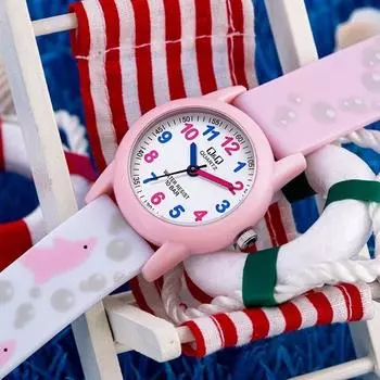 Детские водонепроницаемые часы Q&Q на 10 АТМ