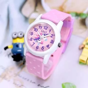 Детские водонепроницаемые часы Q&Q на 10 АТМ