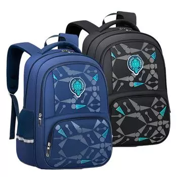 Детские водонепроницаемые школьные сумки, детский рюкзак для девочек и мальчиков, рюкзаки для начальной школы, ортопедический рюкзак, школьный рюкзак 41*28*16cm розовый