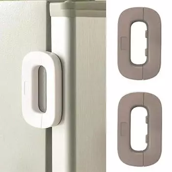 Детские замки для безопасности, домашний холодильник, замок для детей, защита от защемления рук ребенка One Size белый