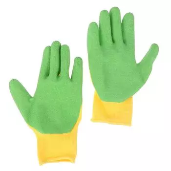 Детские защитные перчатки, прочные водонепроницаемые садовые перчатки, защита от укусов и порезов one size