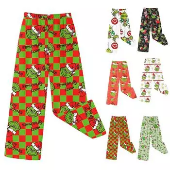 Детские зимние брюки Длинные брюки с принтом 100 чёрный