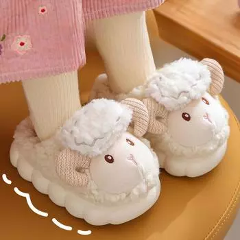 Детские зимние милые хлопковые тапочки с героями мультфильмов 22-23inner length 15CM