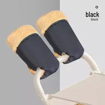 Детские зимние перчатки для коляски - Теплые, водоотталкивающие, ветрозащитные, утолщенные морозостойкие перчатки для снежных дней