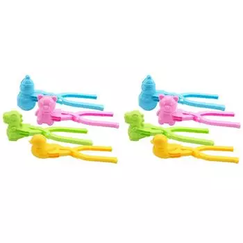 Детские зимние уличные снежные зажимы игрушка снежный ком зажимы снежки снежный ком inter