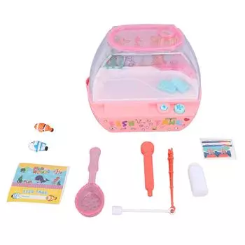 Детский аквариум игрушка поддельный аквариум миниатюрный имитация рыболовного аквариума игрушка детская развивающая игрушка