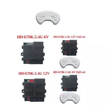 Детский электромобиль с дистанционным управлением 6 В HH-670K-2.4G Remote Control