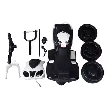 Детский электронный мотоцикл перезаряжаемый свет музыка электрический перезаряжаемый детский трехколесный велосипед красный