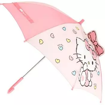 Детский автоматический зонт Hello Kitty от Sanrio, популярный персонаж в Корее